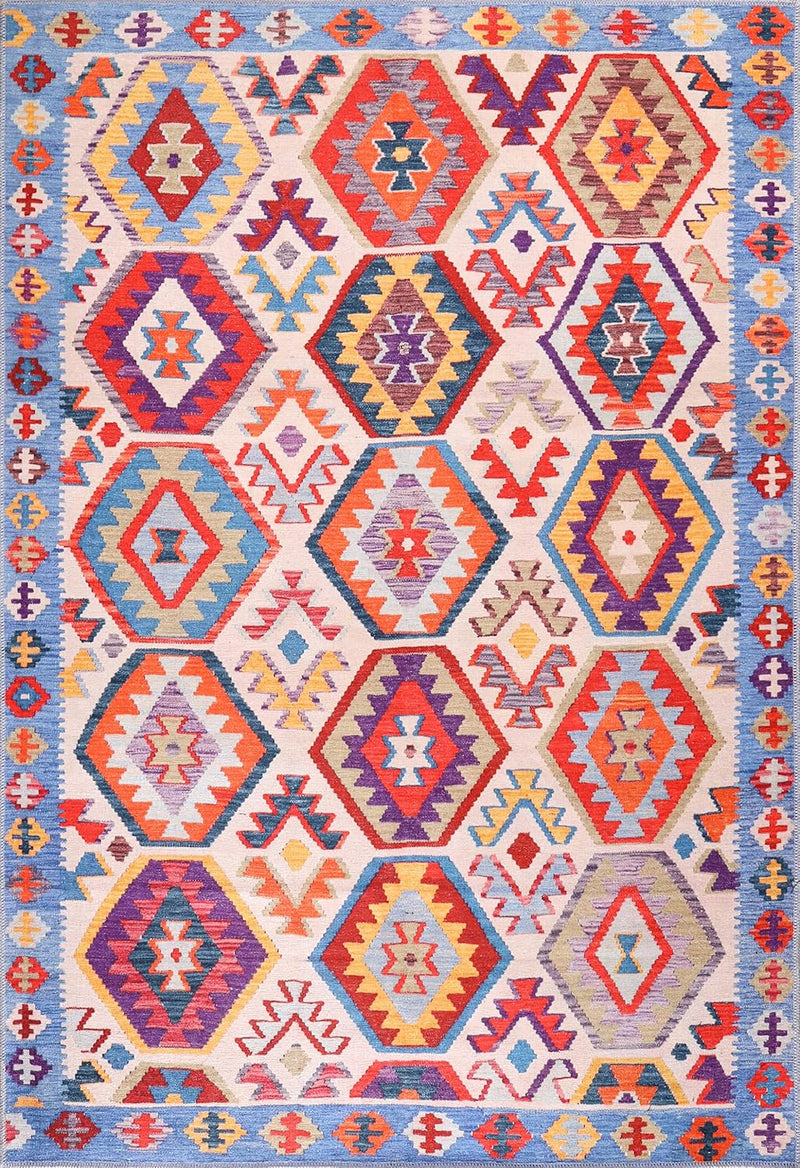 Washable Area Rugs for Living Room Traditional Carpet