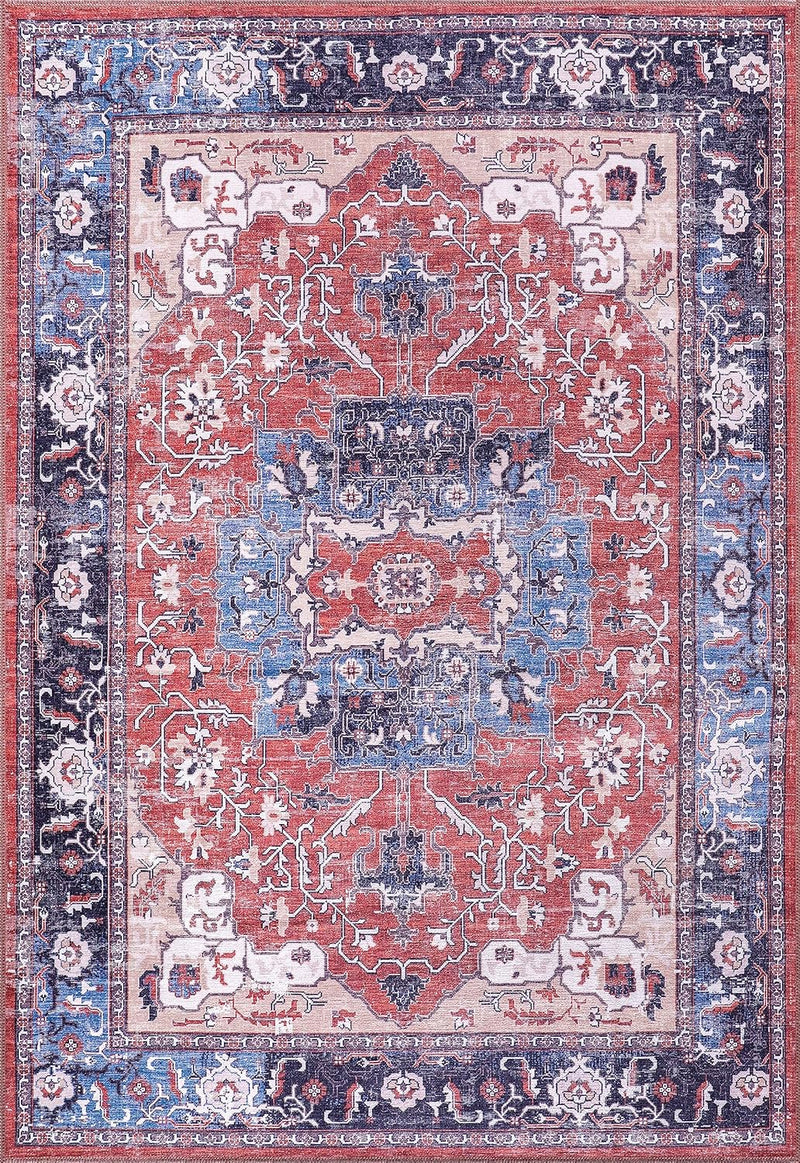 Washable Area Rugs for Living Room Traditional Carpet