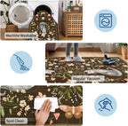 Washable Cat Area Rug Low Pile