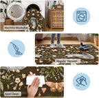 Washable Cat Area Rug Low Pile