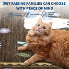 Washable Cat Area Rug Low Pile