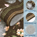 Washable Cat Area Rug Low Pile