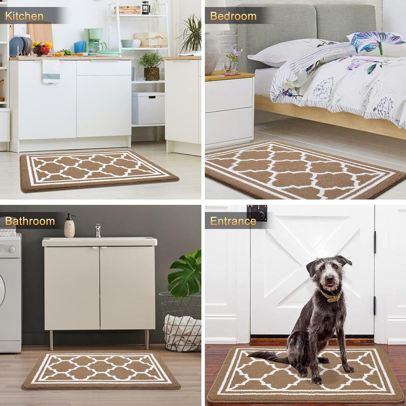 Soft Absorbent Door Mat Dirt Trapper Doormats