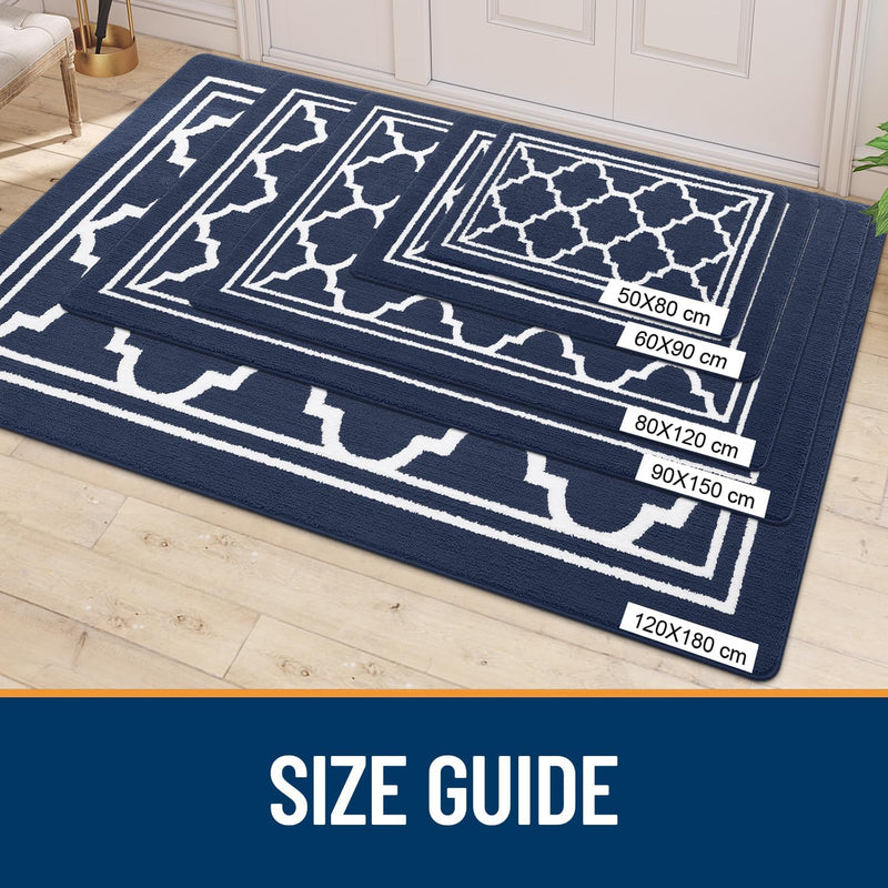 Soft Absorbent Door Mat Dirt Trapper Doormats