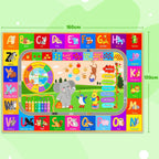 Washable Kids Rug for Playroom City Life