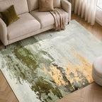 Washable Large Modern Abstract Area Rug Living Room
