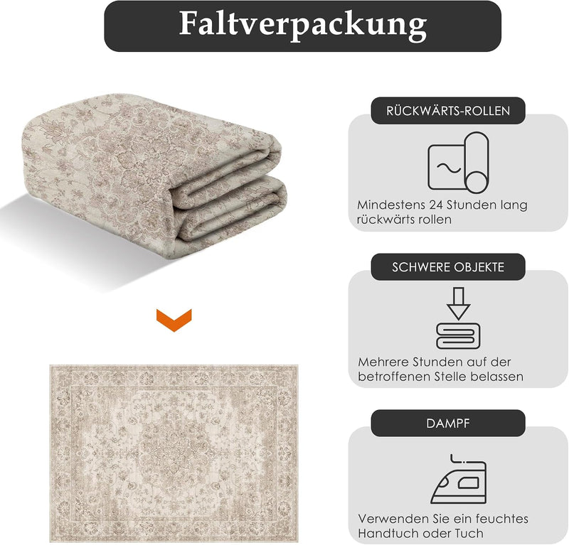 Rugs Living Room Large Machine Washable