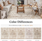 Rugs Living Room Large Machine Washable