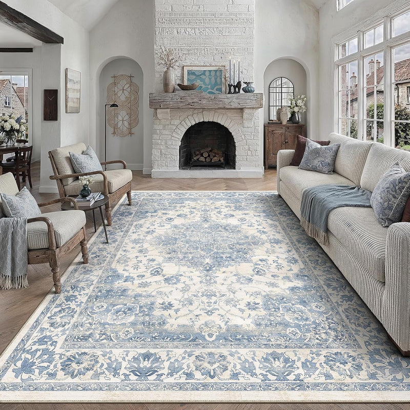 Rugs Living Room Large Machine Washable