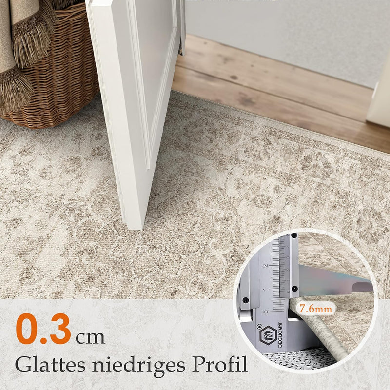 Rugs Living Room Large Machine Washable