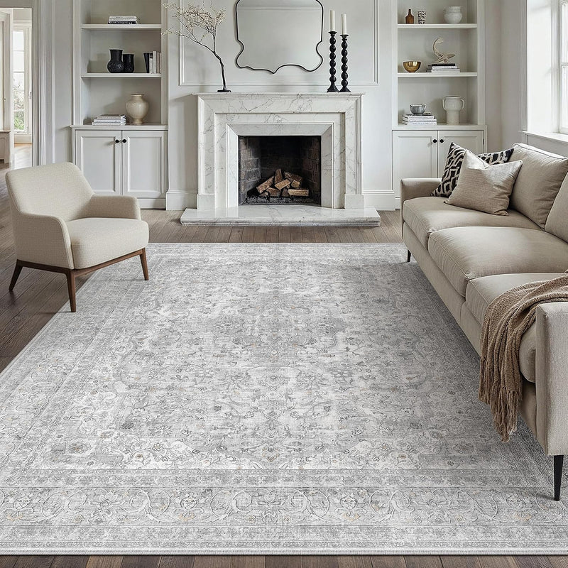 Rugs Living Room Large Machine Washable