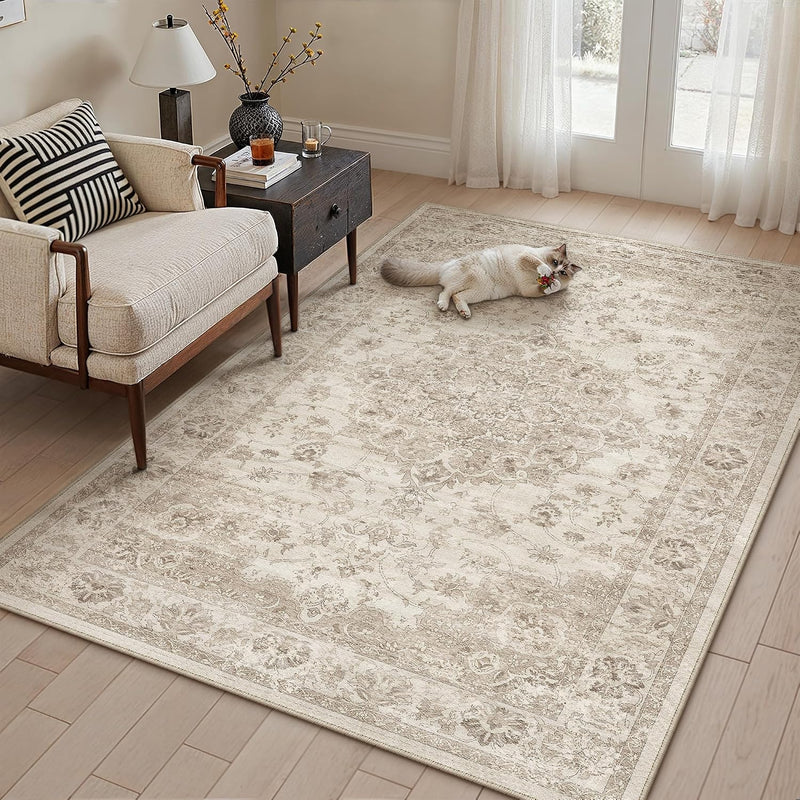 Rugs Living Room Large Machine Washable