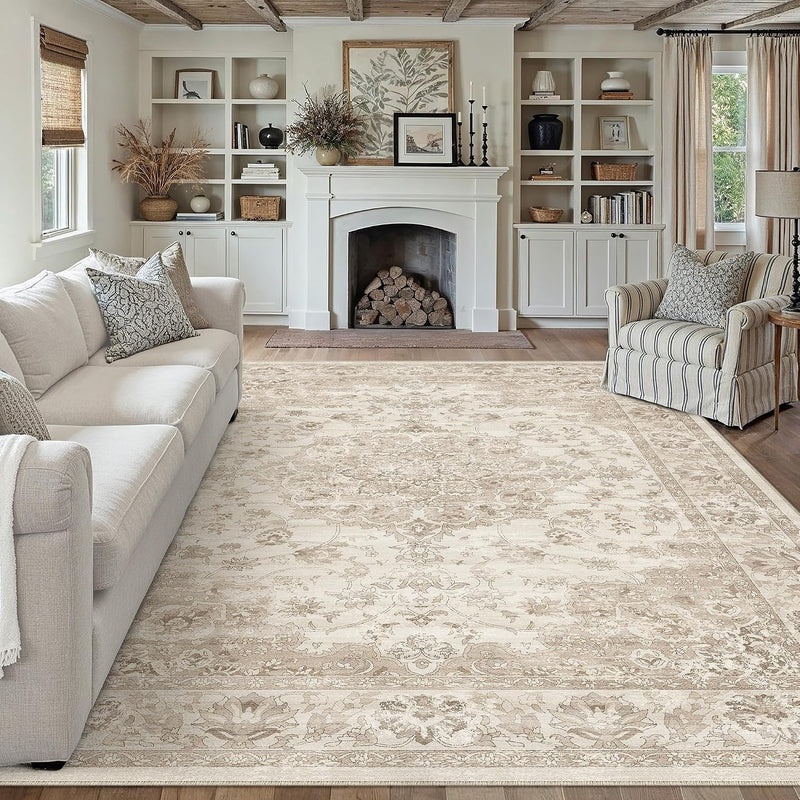 Rugs Living Room Large Machine Washable