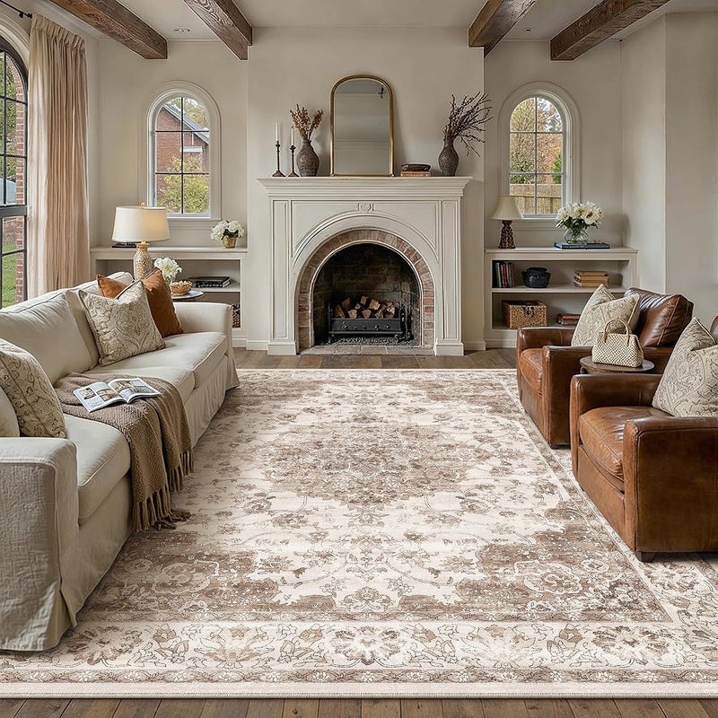 Rugs Living Room Large Machine Washable