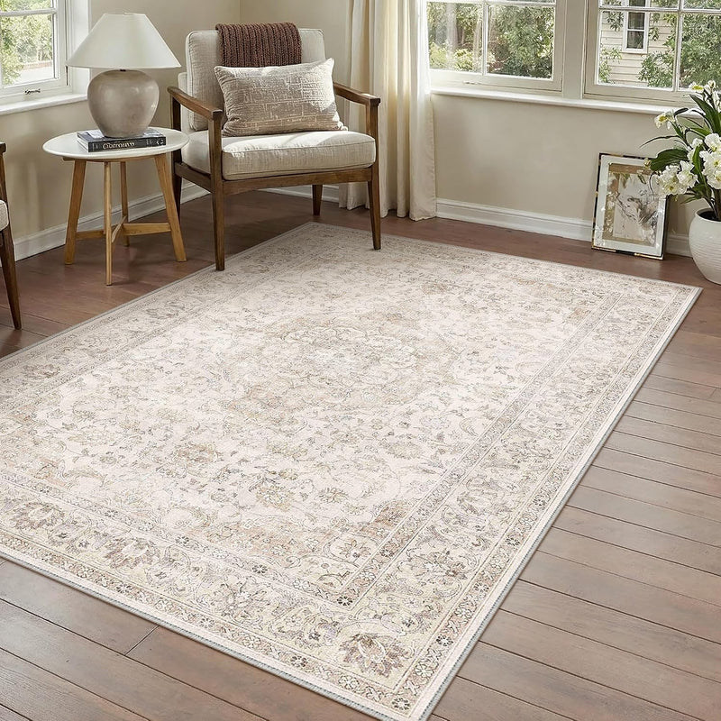 Rugs Living Room Large Machine Washable