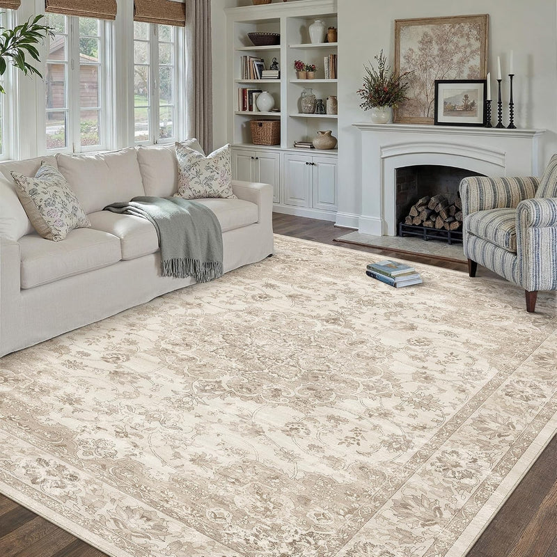 Rugs Living Room Large Machine Washable