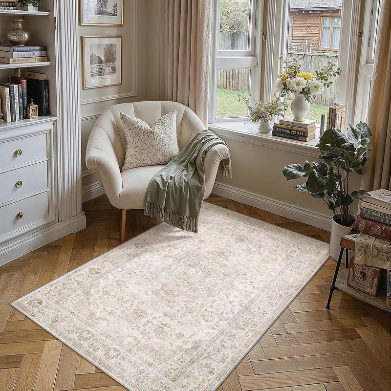 Rugs Living Room Large Machine Washable