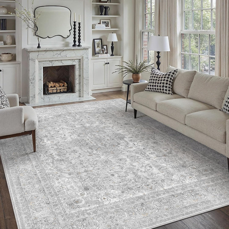Rugs Living Room Large Machine Washable