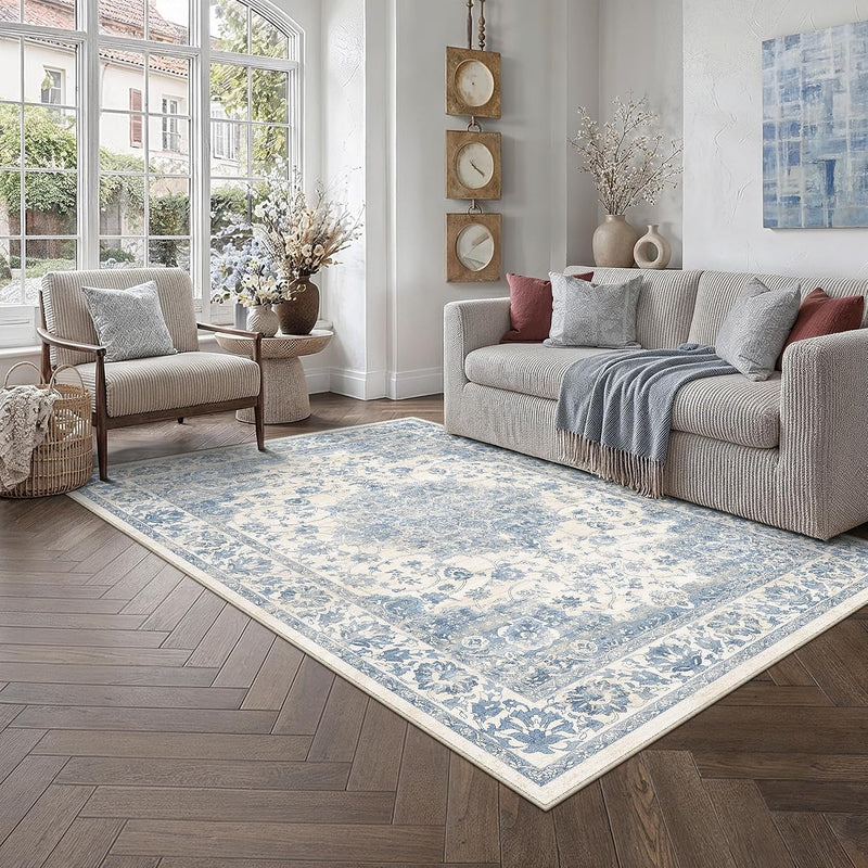 Rugs Living Room Large Machine Washable