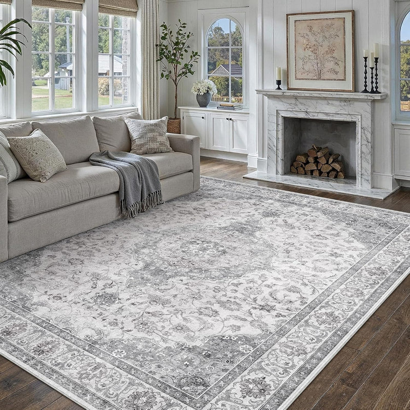 Rugs Living Room Large Machine Washable