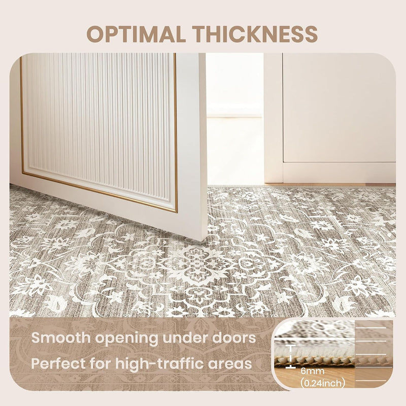 Washable Large Rugs for Living Room