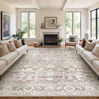 Washable Large Rugs for Living Room