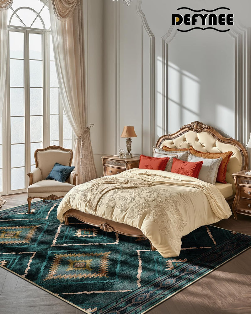 Washable Large Rugs Living Room Non-Slip