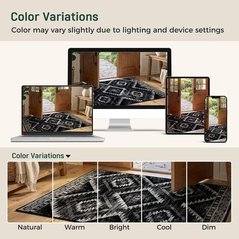 Washable Large Rugs Living Room Non-Slip