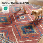Washable Large Rugs Living Room Non-Slip
