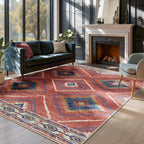 Washable Large Rugs Living Room Non-Slip