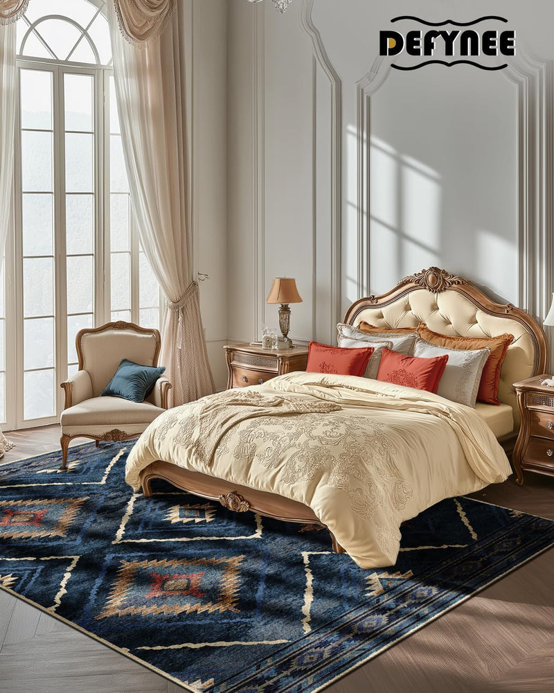 Washable Large Rugs Living Room Non-Slip