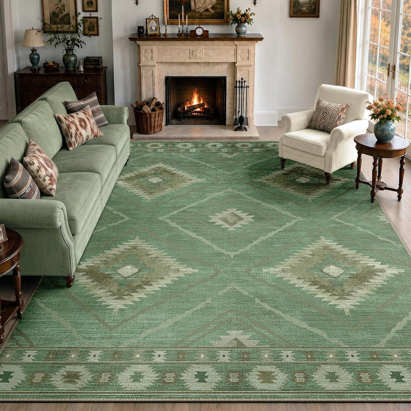 Washable Large Rugs Living Room Non-Slip