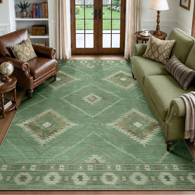 Washable Large Rugs Living Room Non-Slip