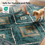 Washable Large Rugs Living Room Non-Slip