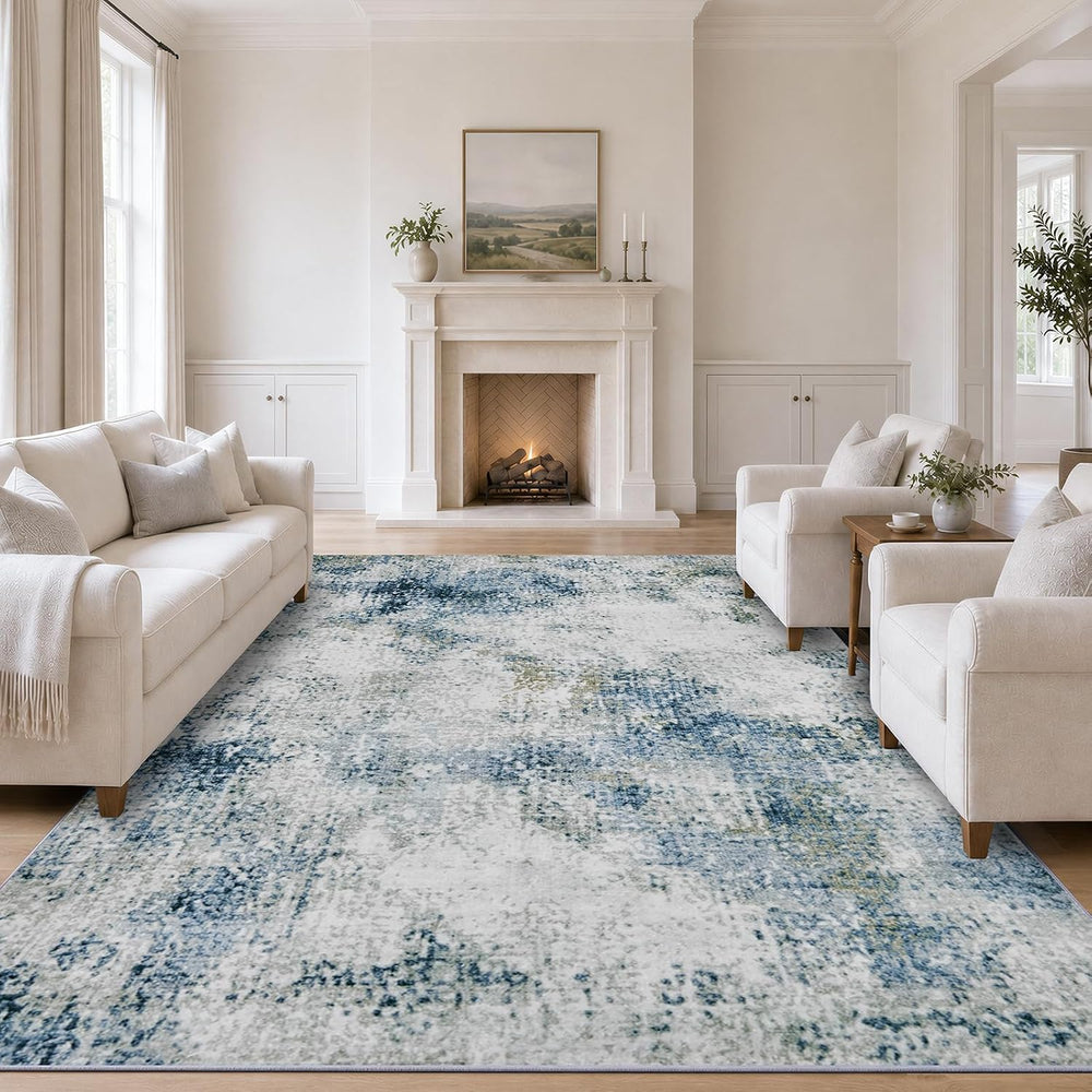 Washable Rugs for Living Room Large Centre