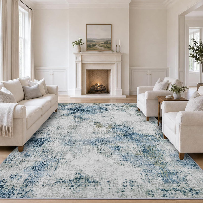 Washable Rugs for Living Room Large Centre