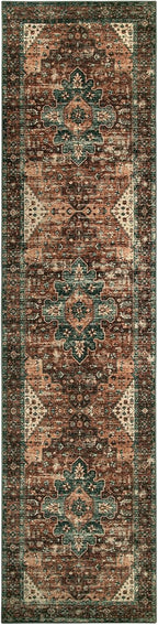 Washable Round Rug 6FT Large Living Room Circle
