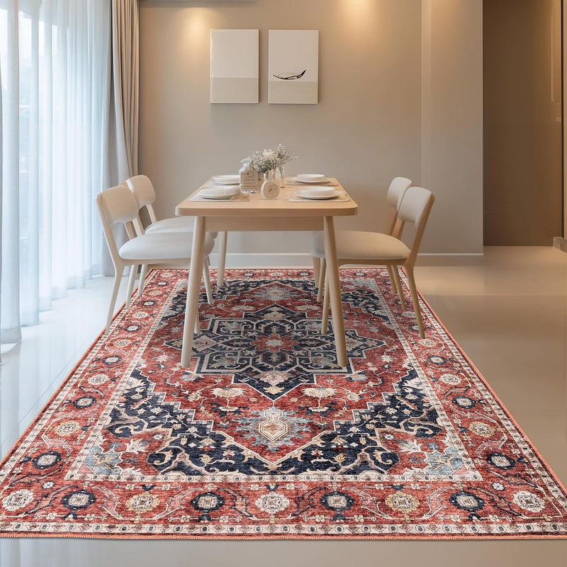 Washable Rug -%63 Cotton Low Pile Carpet