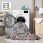 Washable Rug -%63 Cotton Low Pile Carpet