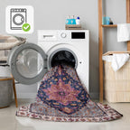 Washable Rug -%63 Cotton Low Pile Carpet