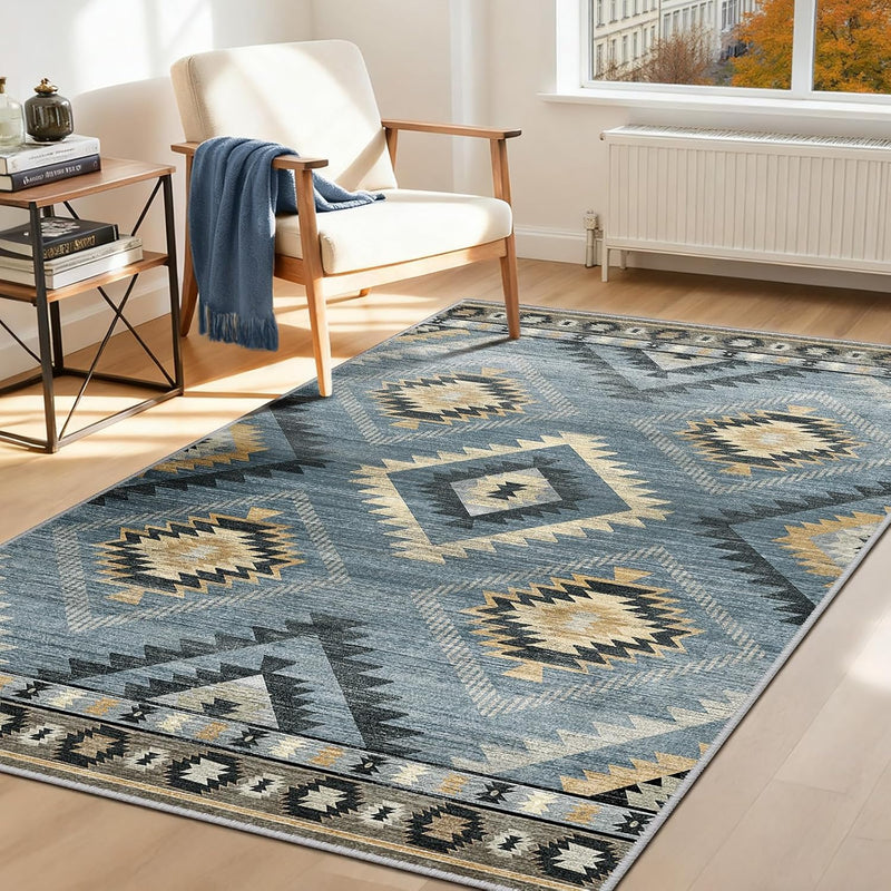 Washable Rug -%63 Cotton Low Pile Carpet