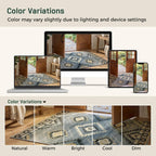 Washable Rug -%63 Cotton Low Pile Carpet