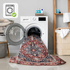 Washable Rug -%63 Cotton Low Pile Carpet