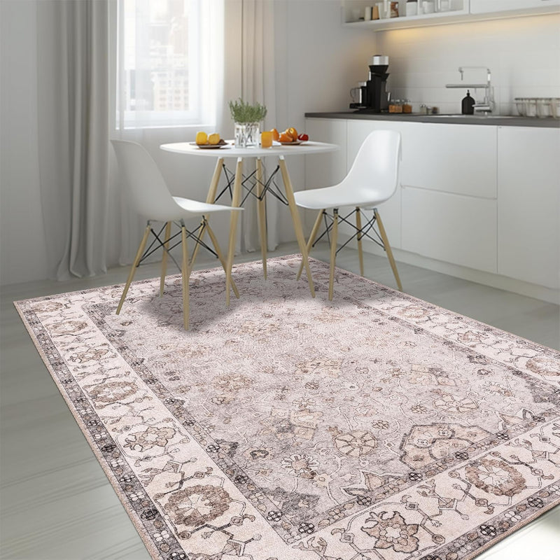 Washable Rug -%63 Cotton Low Pile Carpet