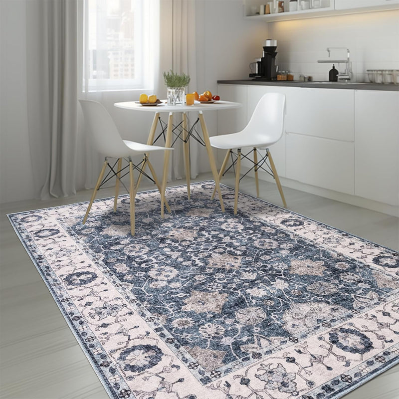 Washable Rug -%63 Cotton Low Pile Carpet