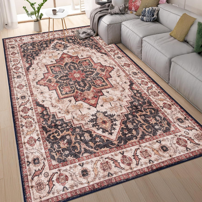 Washable Rug -%63 Cotton Low Pile Carpet