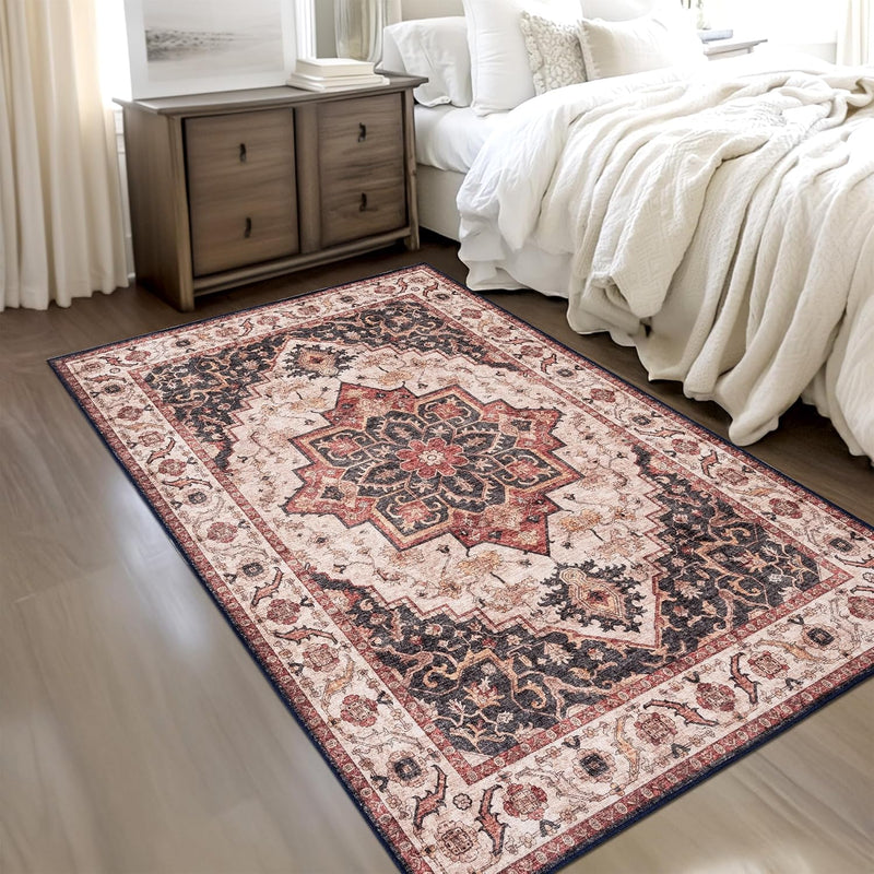 Washable Rug -%63 Cotton Low Pile Carpet