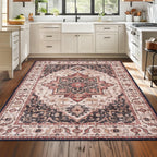 Washable Rug -%63 Cotton Low Pile Carpet