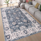 Washable Rug -%63 Cotton Low Pile Carpet