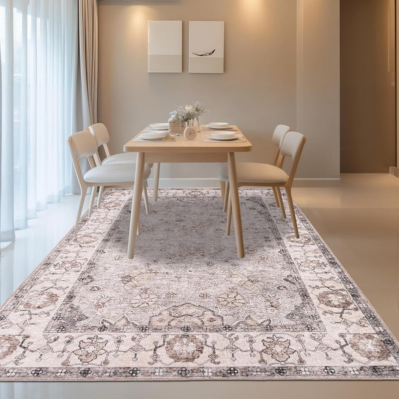 Washable Rug -%63 Cotton Low Pile Carpet